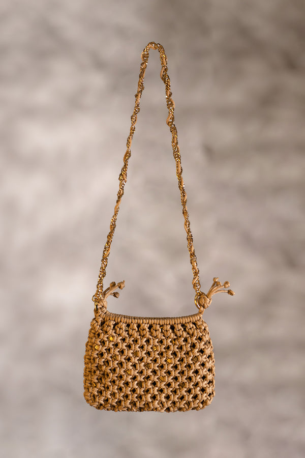 Bolsa Reina Bege Pequena
