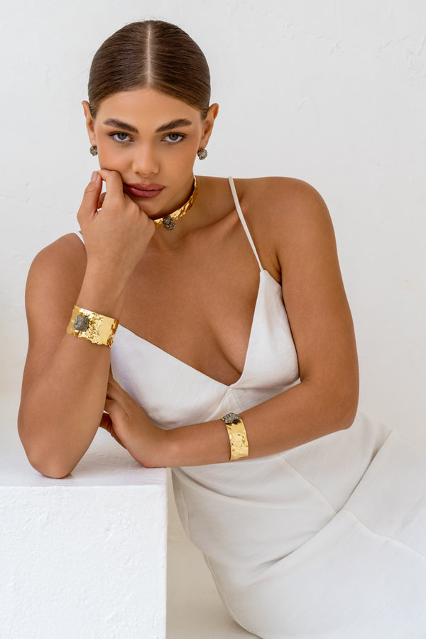 Bracelete Orgânico Cromo